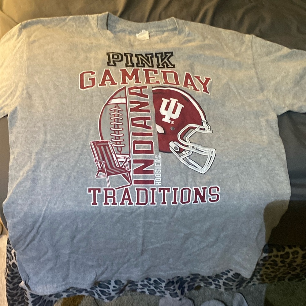 Victoria’s Secret pink Indiana game day tee